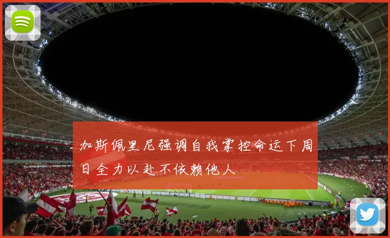 加斯佩里尼强调自我掌控命运下周日全力以赴不依赖他人